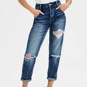 American Eagle Outfitters Tomgirl High Rise Dark